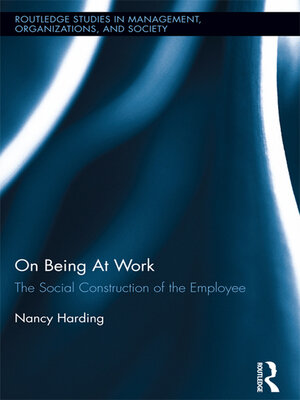 cover image of On Being At Work